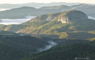 Foggy Valleys Looking Glass Mountain