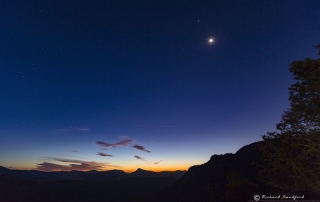 Twilight Crescent Moon