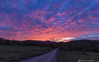 Vermont Farm Sunset