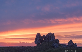 Clonmacnoise Castle Sunset