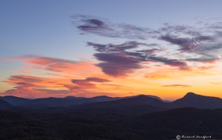 Cashiers North Carolina Mountain Sunrise