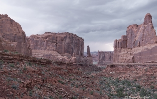 Park Avenue Lightning Arches Utah