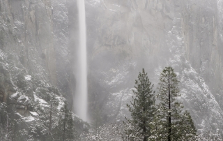 Bridalveil Falls Fog