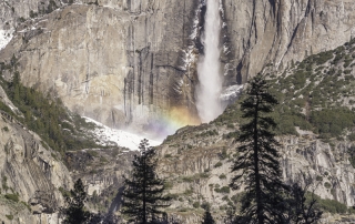 Rainbow at Yosemite Falls