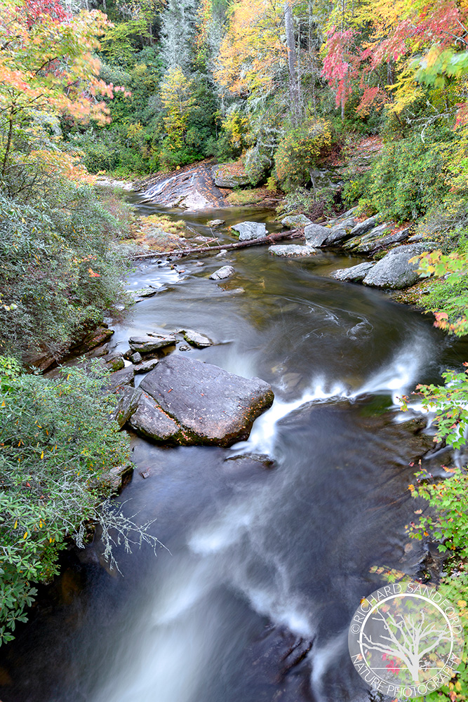 Autumn colors on the Chattooga River